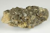 Olive Topazolite Garnet Cluster - Quartzite Mountain, Arizona #188294-1